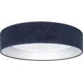Brilagi - LED taklampa VELVET SIMPLE LED/24W/230V 3000K Ø 45 cm blå