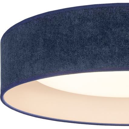 BRILAGI - LED taklampa VELVET SIMPLE LED/24W/230V 3000K Ø 45 cm blå