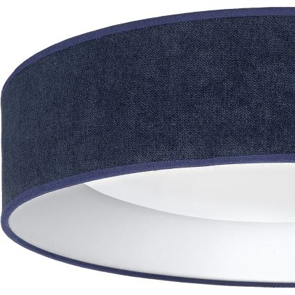 BRILAGI - LED taklampa VELVET SIMPLE LED/24W/230V 3000K Ø 45 cm blå