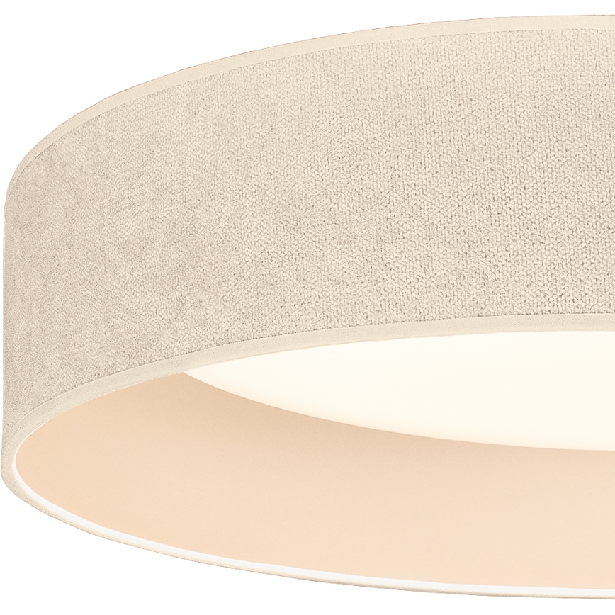 BRILAGI - LED Taklampa VELVET SIMPLE LED/24W/230V 3000K Ø 45 cm krämfärgad