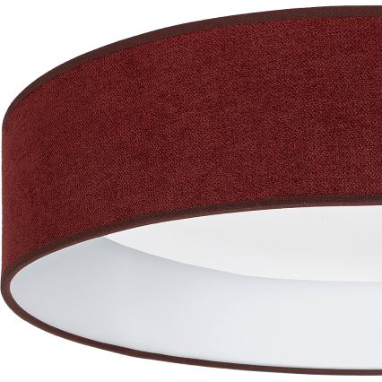 BRILAGI - LED taklampa VELVET SIMPLE LED/24W/230V 3000K Ø 45 cm vinröd