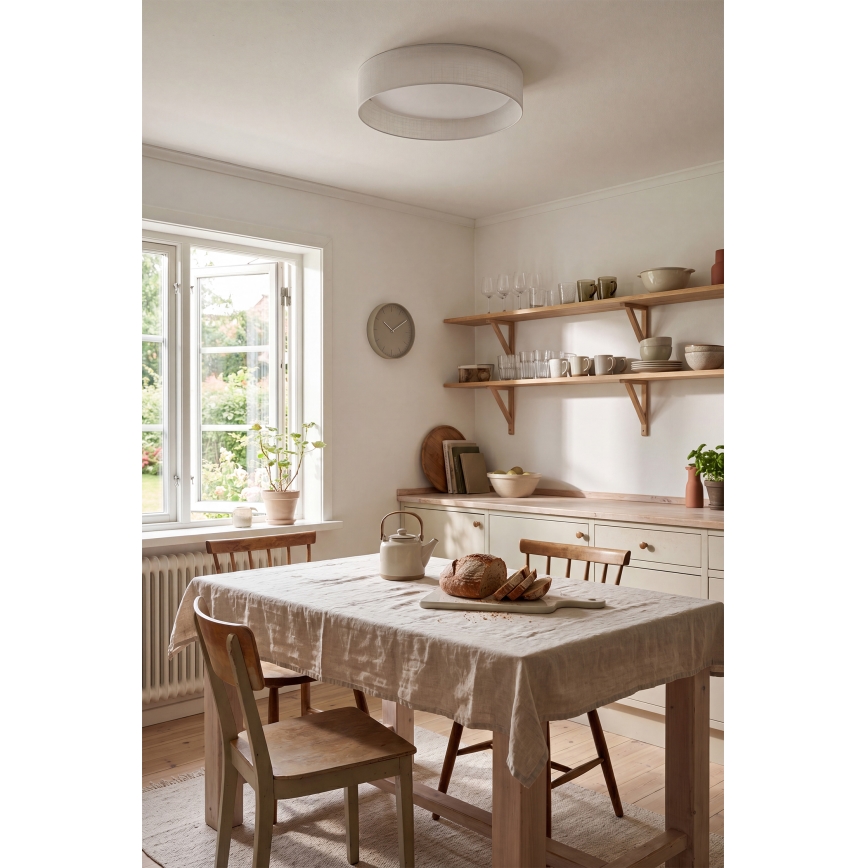 BRILAGI - LED taklampa VELVET SIMPLE LED/24W/230V 3000K Ø 45 cm vit