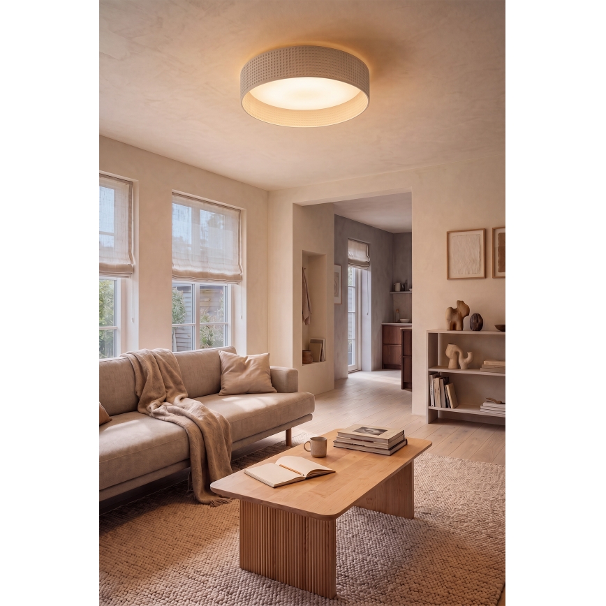 BRILAGI - LED-taklampa VELVET SIMPLE LED/24W/230V 3000K Ø 45 cm krämvit