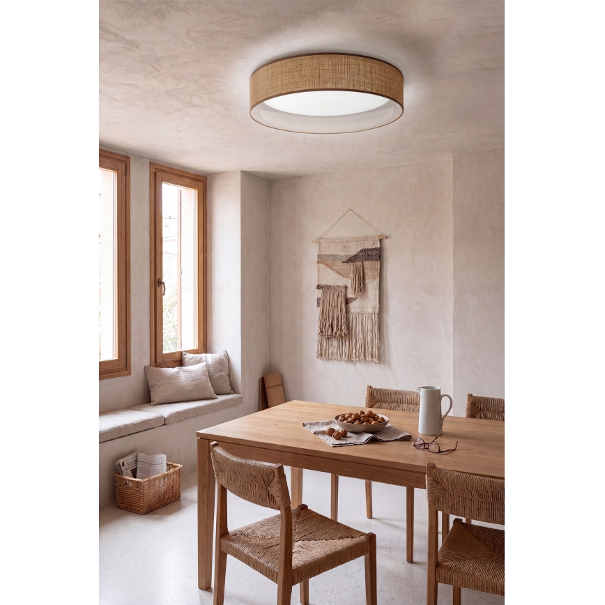 BRILAGI - LED taklampa VELVET SIMPLE LED/24W/230V 4000K Ø 45 cm beige