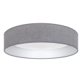 BRILAGI - LED-taklampa VELVET SIMPLE LED/24W/230V 4000K Ø 45 cm grå