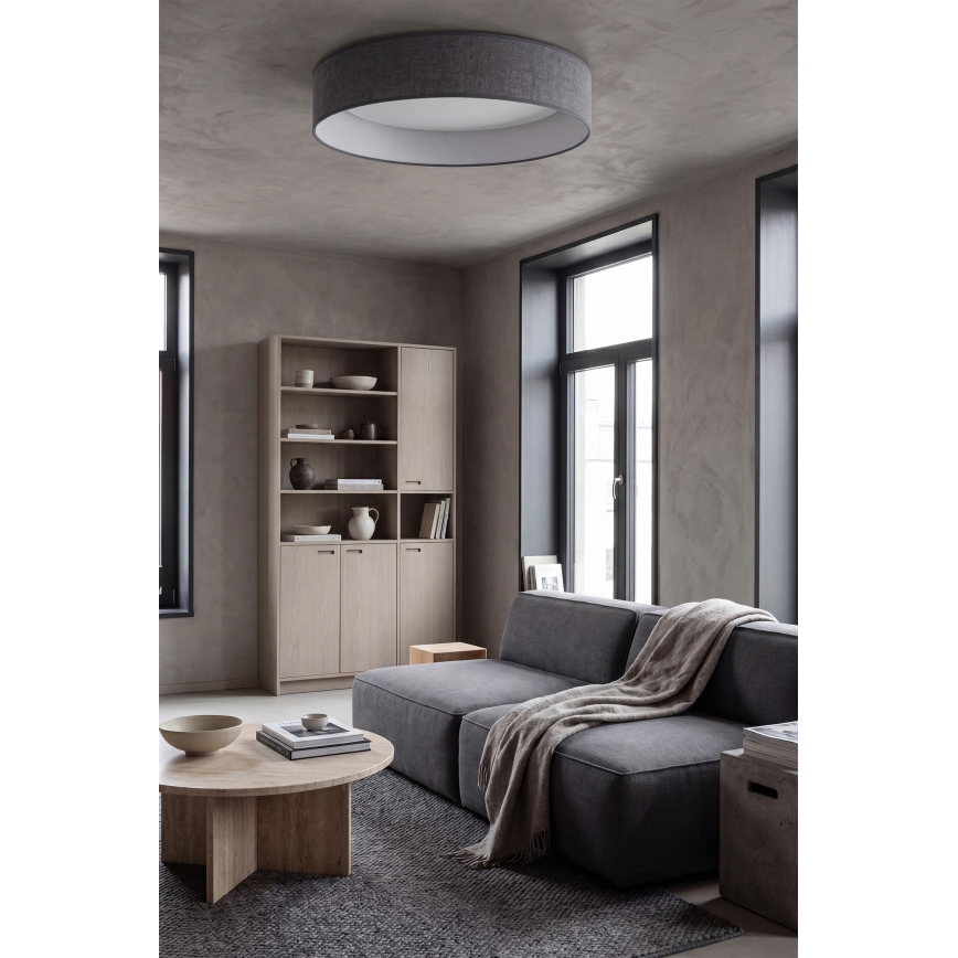 BRILAGI - LED-taklampa VELVET SIMPLE LED/24W/230V 4000K Ø 45 cm grå