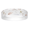 BRILAGI - LED taklampa VELVET SIMPLE LED/24W/230V 4000K Ø 45 cm vit/blommor