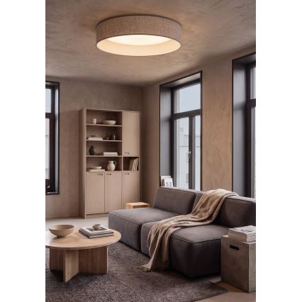 BRILAGI - LED taklampa VELVET SIMPLE LED/36W/230V 3000K Ø 55 cm grå