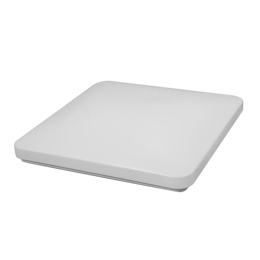 Brilagi - LED taklampa VELVET SQUARE LED/24W/230V 43x43 cm brun