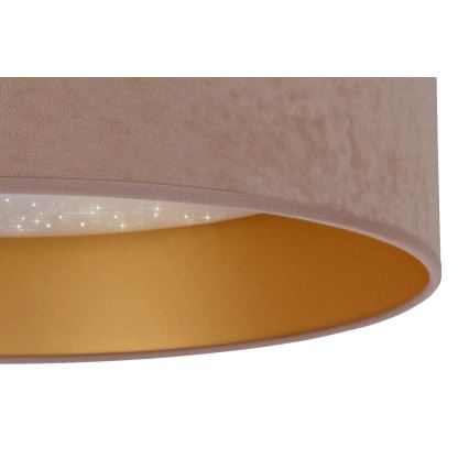 Brilagi - LED Taklampa VELVET STAR LED/36W/230V d. 55 cm 3000K/4000K/6400K beige/guld