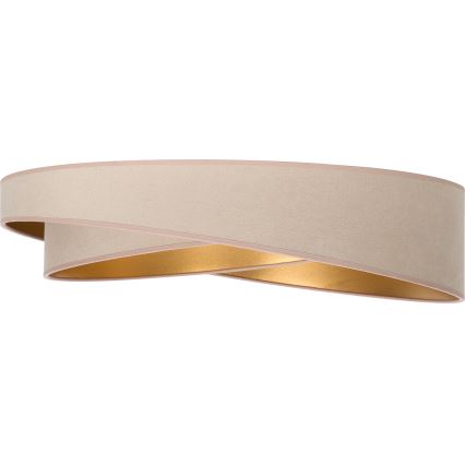 BRILAGI - LED taklampa VELVET TWIST LED/24W/230V 4000K Ø 55 cm beige/guld