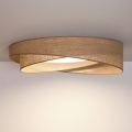 BRILAGI - LED taklampa VELVET TWIST LED/24W/230V 4000K Ø 55 cm beige