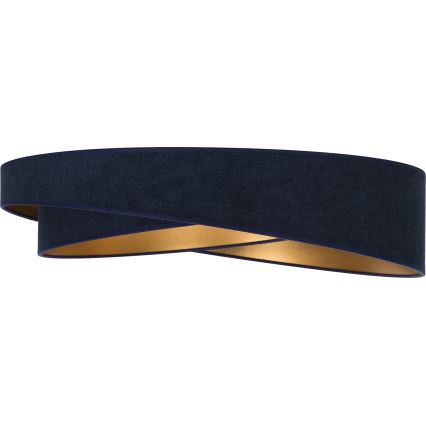 BRILAGI - LED taklampa VELVET TWIST LED/24W/230V 4000K Ø 55 cm blå/guld