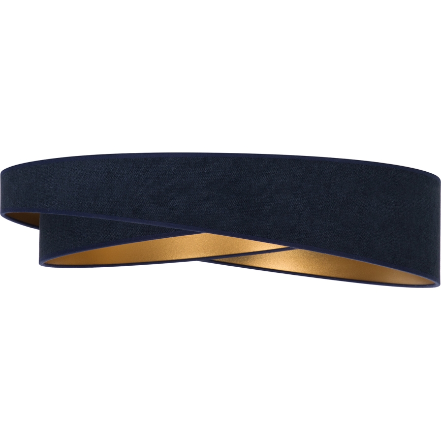 BRILAGI - LED taklampa VELVET TWIST LED/24W/230V 4000K Ø 55 cm blå/guld