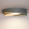 BRILAGI - LED-taklampa VELVET TWIST LED/24W/230V 4000K Ø 55 cm grön/beige