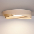 BRILAGI - LED taklampa VELVET TWIST LED/24W/230V 4000K Ø 55 cm krämfärgad/beige