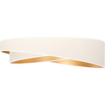 BRILAGI - LED taklampa VELVET TWIST LED/24W/230V 4000K Ø 55 cm vit/guld