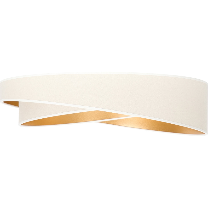 BRILAGI - LED taklampa VELVET TWIST LED/24W/230V 4000K Ø 55 cm vit/guld