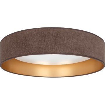 Brilagi - LED-taklampa VELVET VARI LED/24W/230V 3000/4000/6500K Ø 45 cm brun/guld