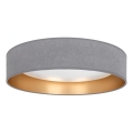 BRILAGI - LED taklampa VELVET VARI LED/24W/230V 3000/4000/6500K Ø 45 cm grå/guld