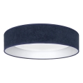 BRILAGI - LED-taklampa VELVET VARI LED/24W/230V 3000/4000/6500K Ø45 cm blå