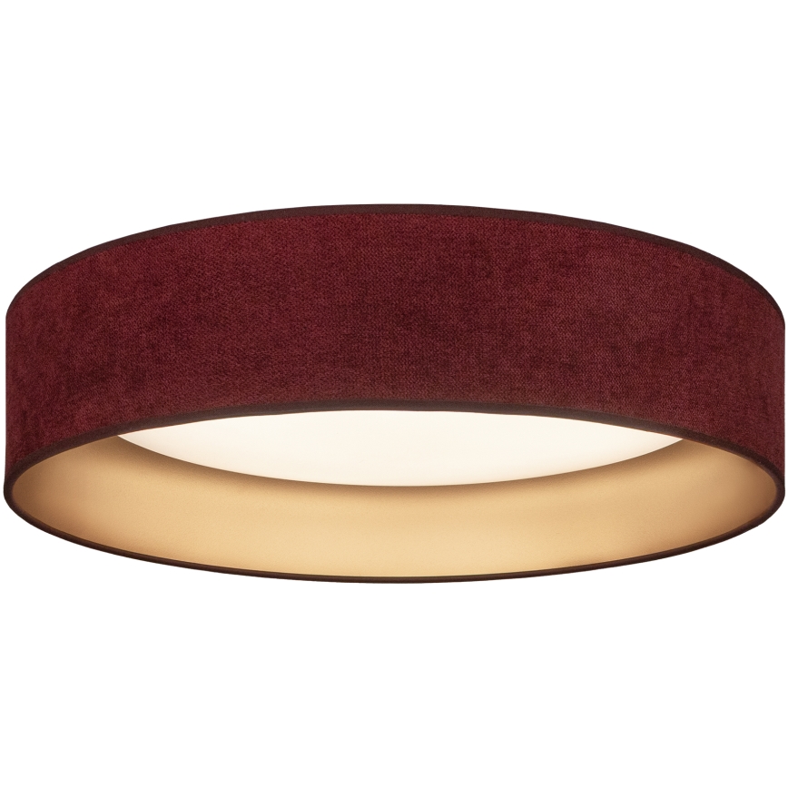 BRILAGI - LED-taklampa VELVET VARI LED/24W/230V 3000/4000/6500K Ø 45 cm vinröd/guld