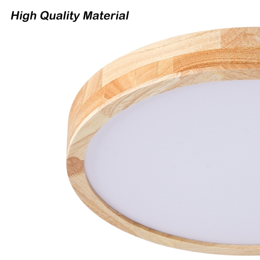 BRILAGI - LED-taklampa WOODLINE LED/24W/230V 3000/4000/6000K ek Ø 30 cm