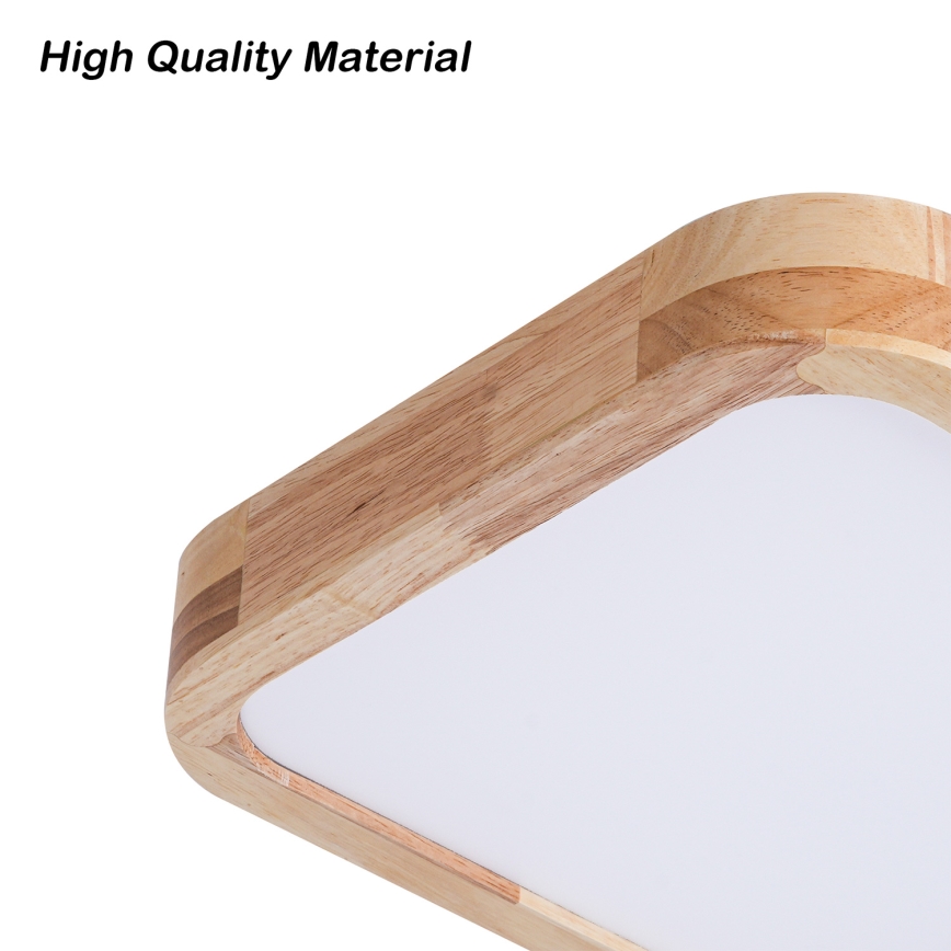 BRILAGI - LED takarmatur WOODLINE SQUARE LED/32W/230V 3000/4000/6000K ek 30x30 cm