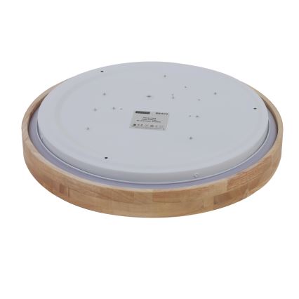 Brilagi - WOODROUND LED taklampa 30W/230V 3000/4000/6000K Ø 40 cm trä Ra 90