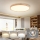 Brilagi - LED taklampa WOODROUND LED/70W/230V 3000/4000/6000K Ø 80 cm trä CRI 90