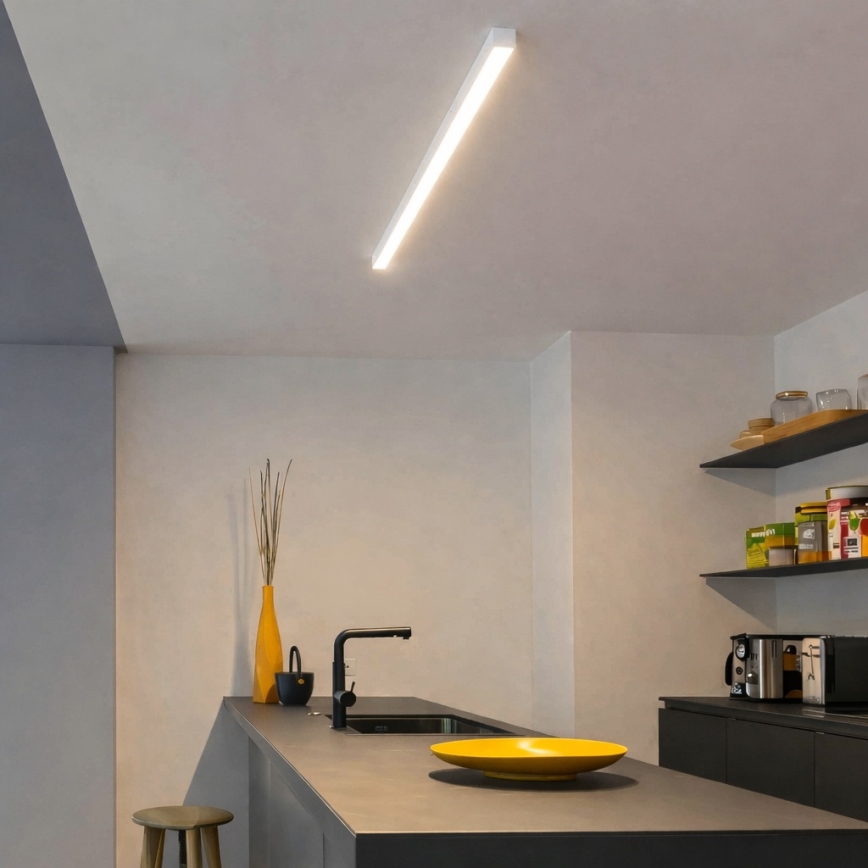 Brilagi - FULLDAY LED ytmonterad takarmatur 20/30/40W 230V 2700/4000/6000K 120 cm vit