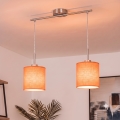 Brilagi - LED-takpendel på kabel NUBILA 2xE27/60W/230V orange