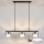 Brilagi - LED Takpendel på vajer AURA LUX 3xGX53/30W/230V svart/rökfärgad