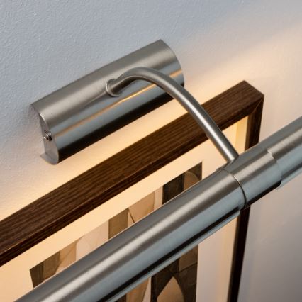 Brilagi - LED tavelbelysning DANAE 2xE14/4W/230V 3000K matt krom