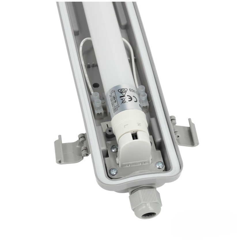BRILAGI - LED teknisk, dammtät lysrörsarmatur OPTIMA T8 1xG13/18W/230V 4000K IP65 128 cm