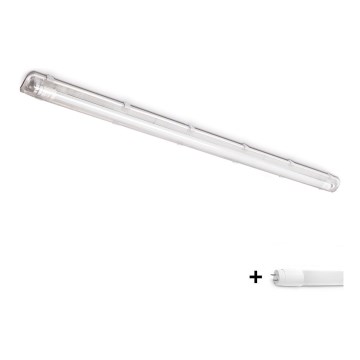 BRILAGI - LED teknisk, dammtät lysrörsarmatur OPTIMA T8 1xG13/18W/230V 4000K IP65 128 cm