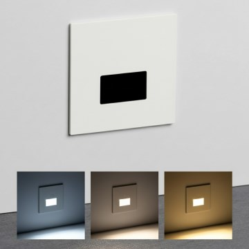 Brilagi - LED-trapparmatur JACK LED/3W/230V 3000/4000/6500K IP65 vit