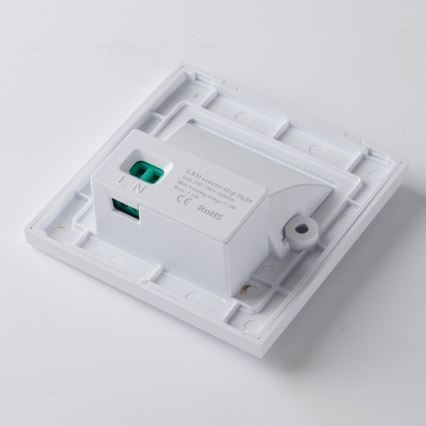 Brilagi - LED trapparmatur med sensor STEP LIGHT LED/1,5W/230V IP44 vit