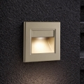 Brilagi - LED-trapparmatur STEP LIGHT LED/1,5W/230V IP44 guld