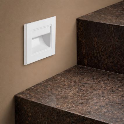 Brilagi - LED trapparmatur STEP LIGHT LED/1,5W/230V IP44 vit