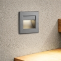 Brilagi - LED-trappbelysning STEP LIGHT LED/1,5W/230V IP44 antracit