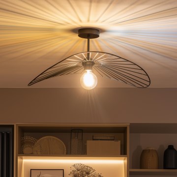 Brilagi - LED utanpåliggande taklampa CERIA WIRE 1xE27/60W/230V 40x56 cm svart