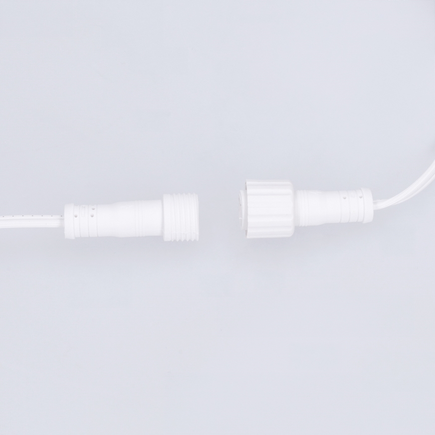 BRILAGI - LED utomhus dekorationsslinga GIRLANDA 10xE12/0,6W/230V 8m vit IP44 varmvit