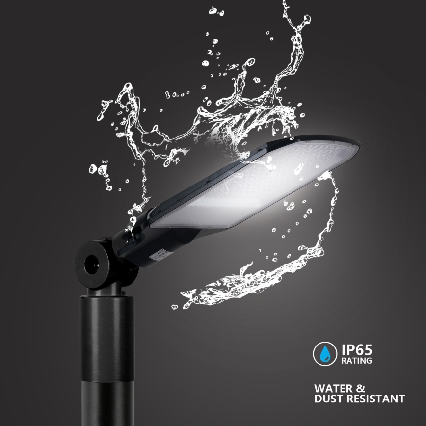 Brilagi - LED utomhus gatlampa URBANLIGHT LED/100W/230V svart IP65
