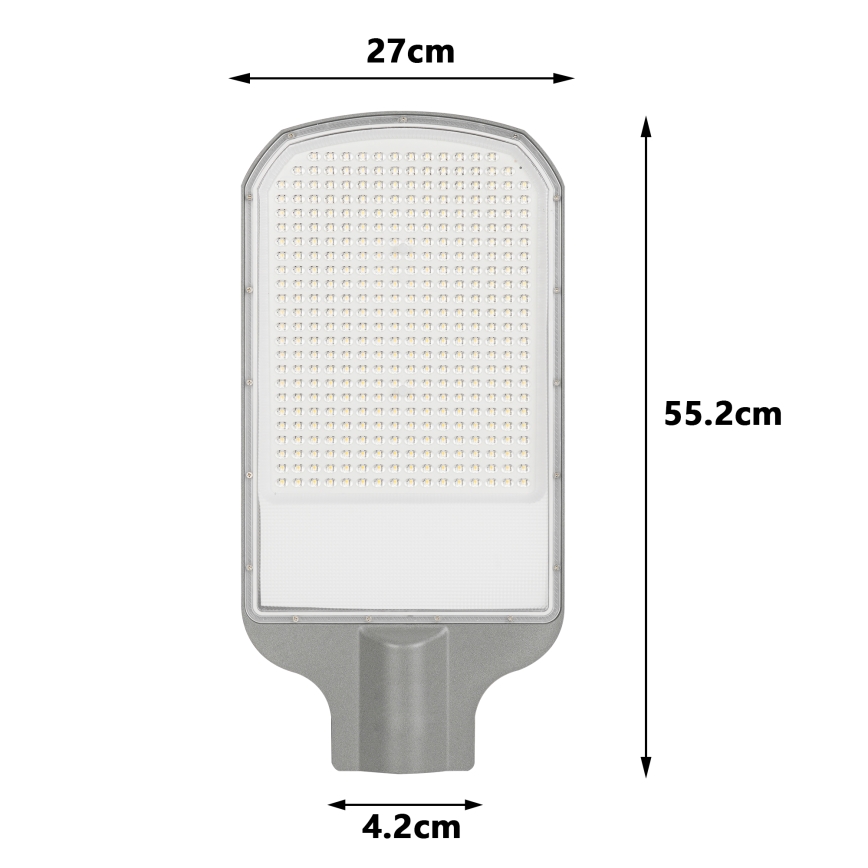 Brilagi - LED-utomhus gatlampa URBANLIGHT LED/200W/230V grå IP65