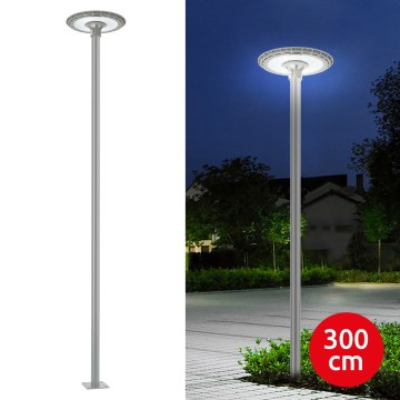 BRILAGI - LED Utomhus gatlykta med 3 m stolpe URBANSPARK LED/120W/230V grå IP65