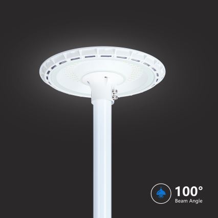 Brilagi - LED-gatulampa för utomhusbruk med 3 m hög stolpe URBANSPARK LED/120W/230V vit IP65