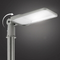 Brilagi - LED utomhus gatuarmatur med justerbart fäste URBANLIGHT LED/200W/230V grå IP65