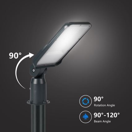 Brilagi - LED-gatlykta för utomhusbruk med justerbar infästning URBANLIGHT LED/50W/230V antracit IP65