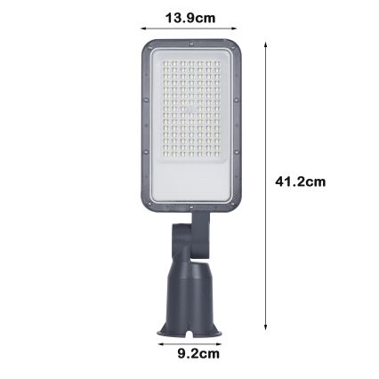 Brilagi - LED-gatlykta för utomhusbruk med justerbar infästning URBANLIGHT LED/50W/230V antracit IP65